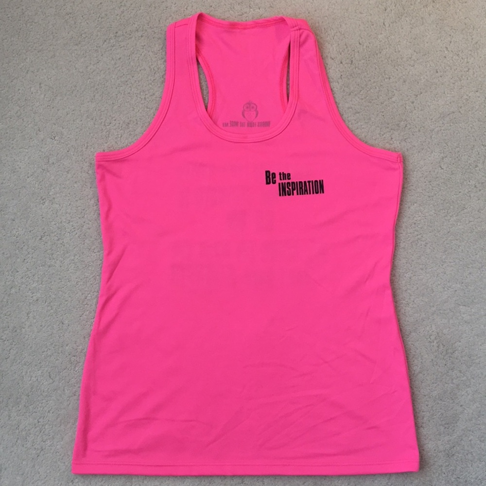 Be the Inspiration racer back tank.